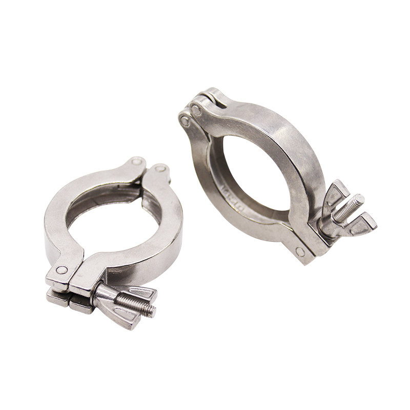 304不锈钢卡箍 KF16KF25KF40KF50真空快装卡箍配件中心支架密封圈