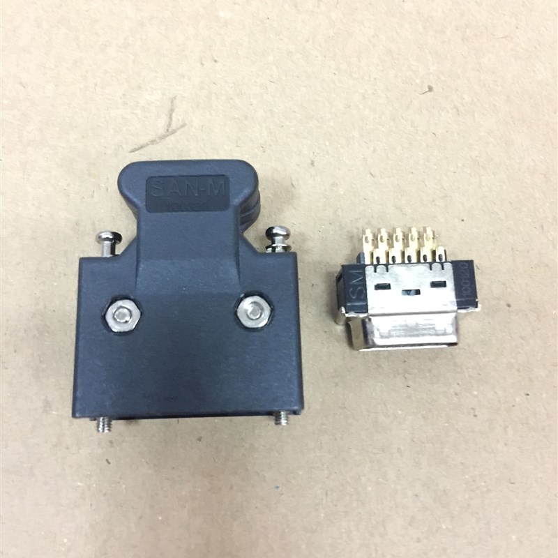 MR-J2CN1 MR-CCN1 YDM30200100富士接头WSK-D20P线束加工