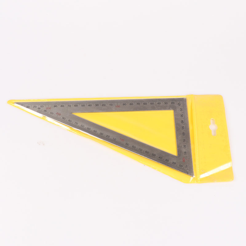 包邮加厚角尺不锈钢角尺不锈钢三角尺子90度直角三角尺木工钢板尺