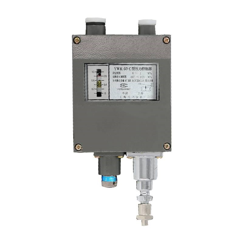 上海天川牌YWK-50-C压力控制器船用压力开关防水压力继电器控制器