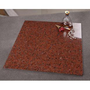 广东亮光红色麻石仿大理石瓷砖门面砖户外庭院防滑哑光花岗岩地砖