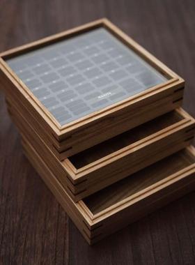 造具 MAXITA字模收纳盒 实木盒子 首饰盒 收纳实木盒