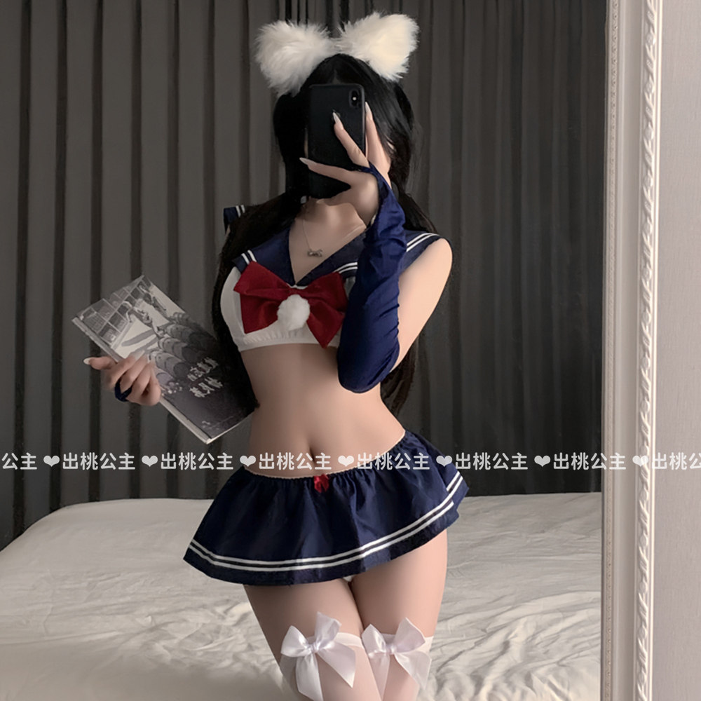 火辣学院风少女学生制服