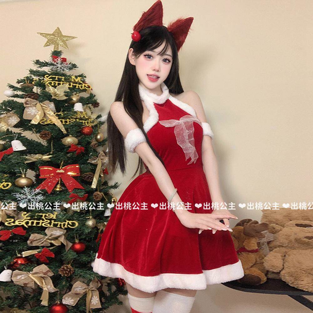 圣诞cosplay性感睡衣连衣裙女