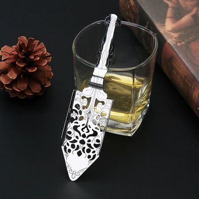 New 304 Stainless Steel Absinthe Spoon Cocktail Bar Utensils