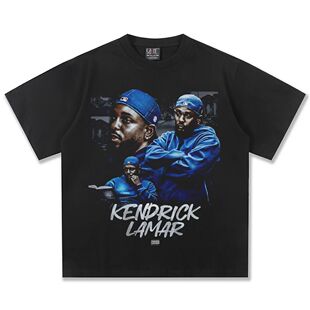 Women Graphic Hop Hip Oversized Men Shirt Lamar Kendrick