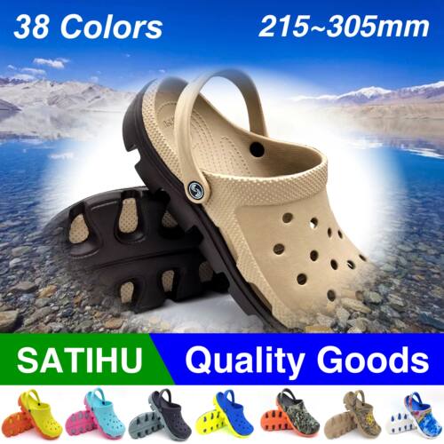 SATIHU Clogs Beach Sandals Casual Shoes Family Parent-child
