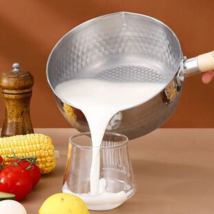 Snow Steel Wok Frying Pan Japanese Pot Soup Stainless 430