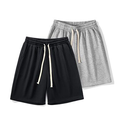 Summer New Drawstring Shorts Men Casual Jogger Sweathshorts