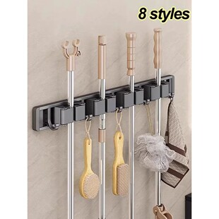 Organizer Broom Holder Rack Moun Mop Wall and
