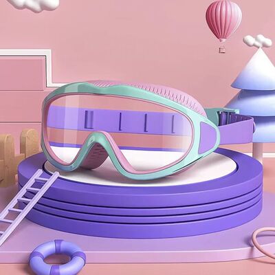 Children's swimming goggles; anti-fog and anti-ultraviolet;