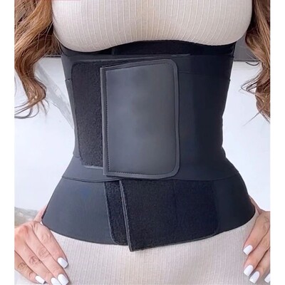 New Sticky Type Hourglass Sauna Sweat Belt Workout Waist Tra