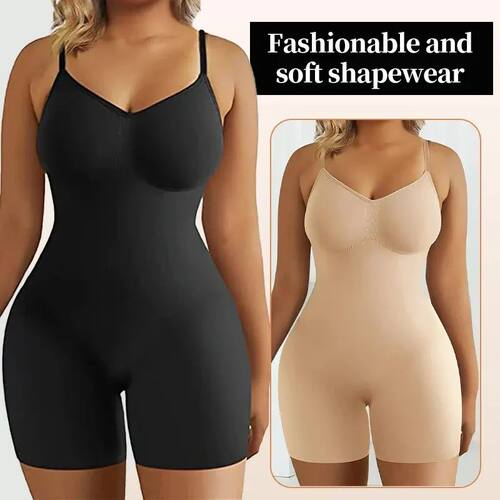 Bodysuit for Women Tummy Control Shapewear Seamless High Wai