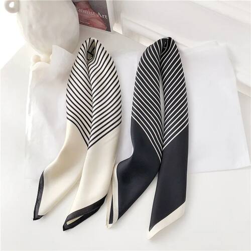 Women Korean version of simple stripes brocade forging 70cm