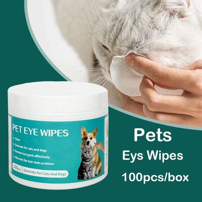 Pet Cleaning Products Eye Wipes To Remove Tear Marks Cleanin