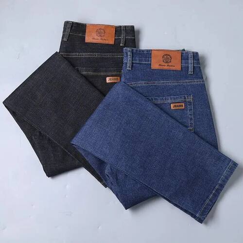 2025 Spring New Mens Slim Fit Classic Skinny Jeans Male Slim