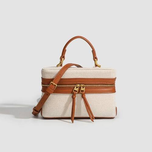 Fashion Box Women Handbags Designer Thick Canvas Shoulder Cr