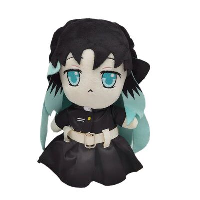 26cm Stuffed Anime Demon Slayer Cute Tokitou Muichiro Figure