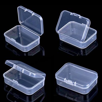 Mini Plastic Box Rectangular Box Translucent Box Packing Box