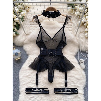 Sexy V-Ne Me Underbody Strap One-Piece Slimming Waist Bellfl