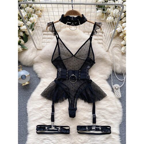 Sexy V-Ne Me Underbody Strap One-Piece Slimming Waist Bellfl
