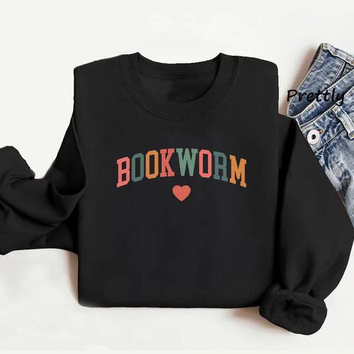 Bookworm Sweatshirt Cute Teacher Books Lover Pullover Readin