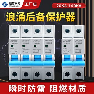 浪涌后备保护器SCB浪涌前置开关SPD一级二级电源防雷避雷器