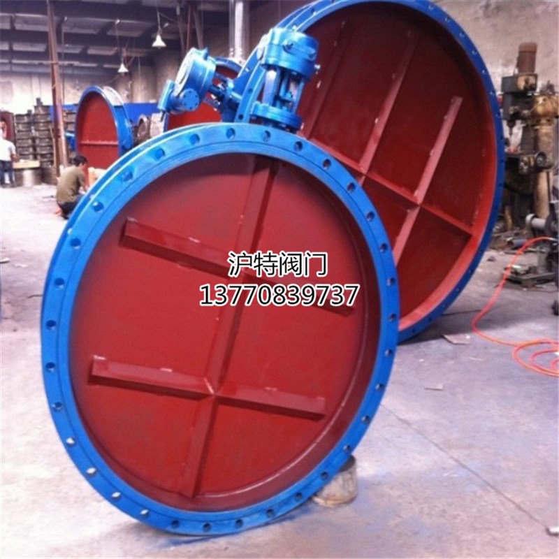 D341W-1C手动通风蝶阀 涡轮铸钢通风法兰蝶阀 通风涡轮法兰蝶阀