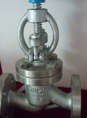 J41W-25P 304 316法兰截止阀 不锈钢法兰截止阀 蒸汽阀 DN15-250