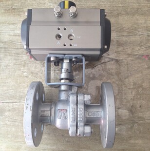 气动球阀 DN15 20 25 32 40 50 65 80 100 150 200  法兰 气动阀