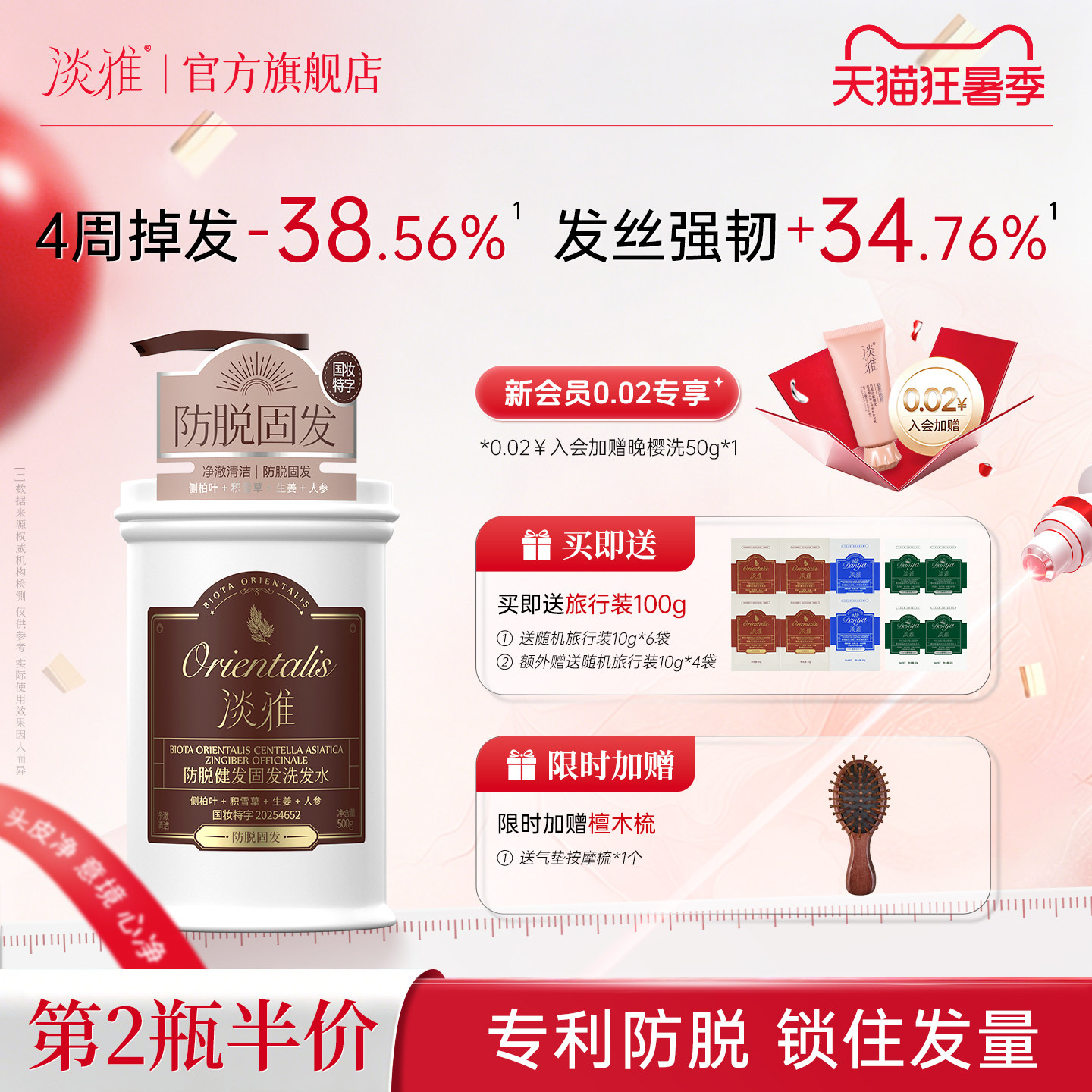 生姜侧柏叶！熬制的防脱洗发水