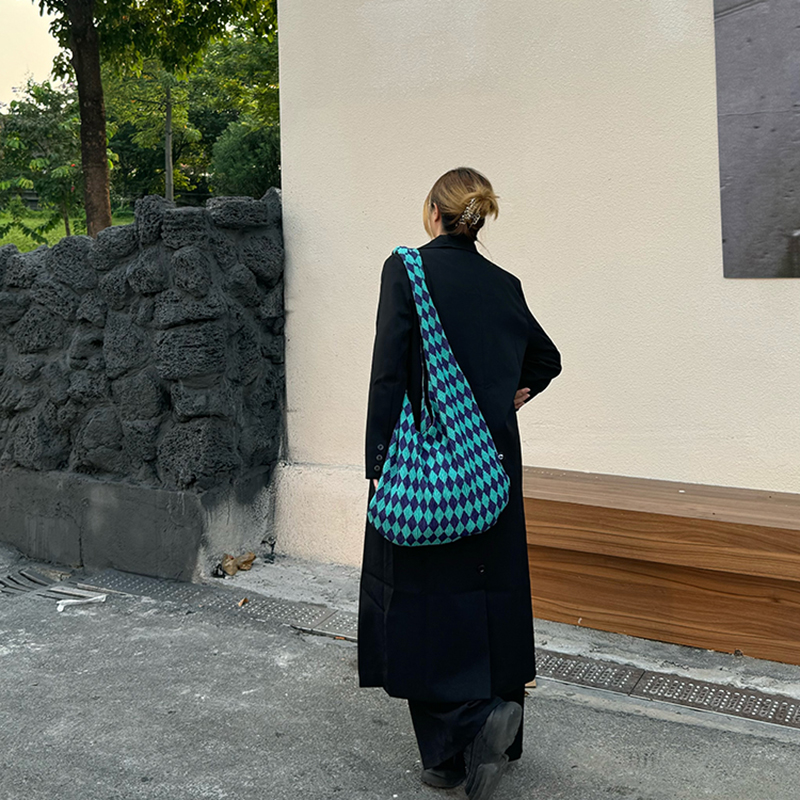 咩奇椭圆包可爱软糯大容量