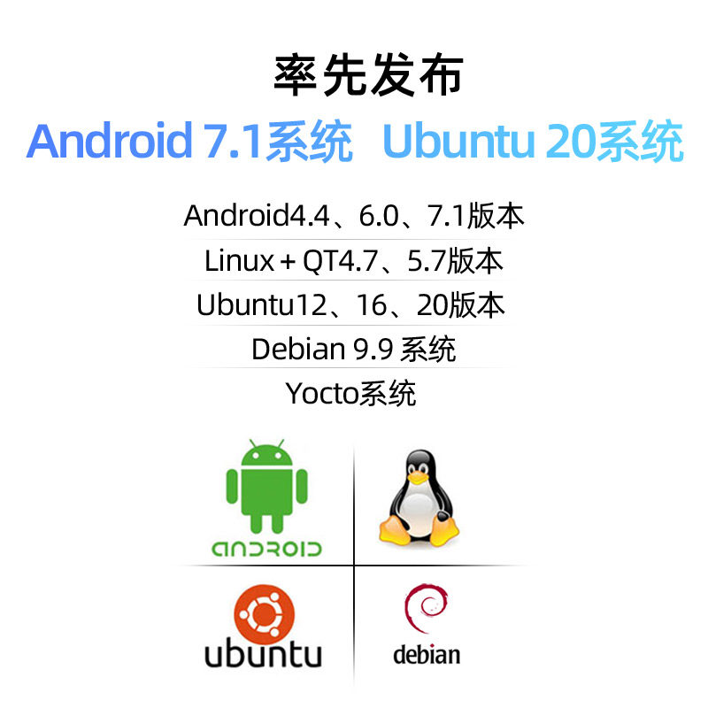 迅为i.MX6Q开发板NXP恩智浦ARM安卓linux兼容iMX6工业Plus核心板
