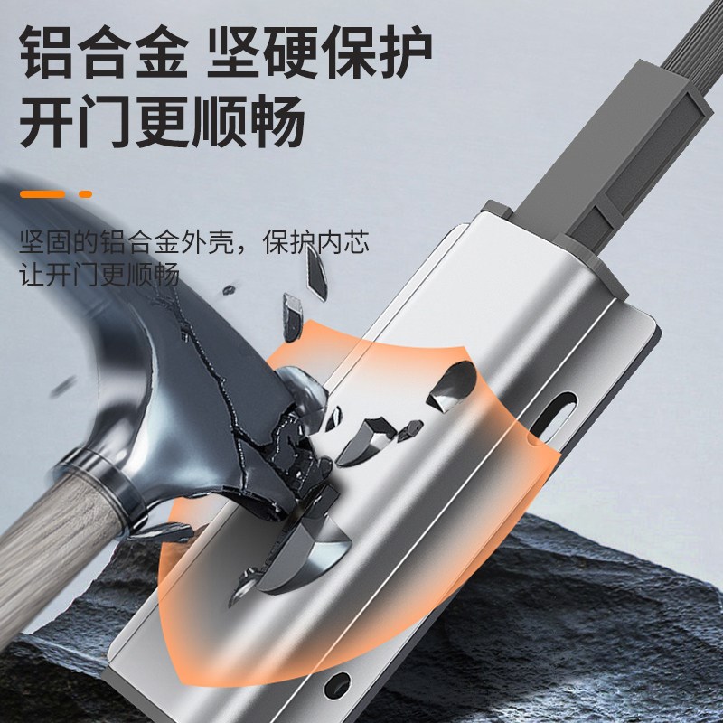 静音反弹器免打孔粘贴式门碰家具隐藏回弹器双开门单开门鞋柜卡扣
