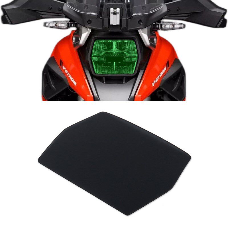 适用铃木DL1050XT V-Strom 20-21 改装大灯保护片护目镜片前照灯