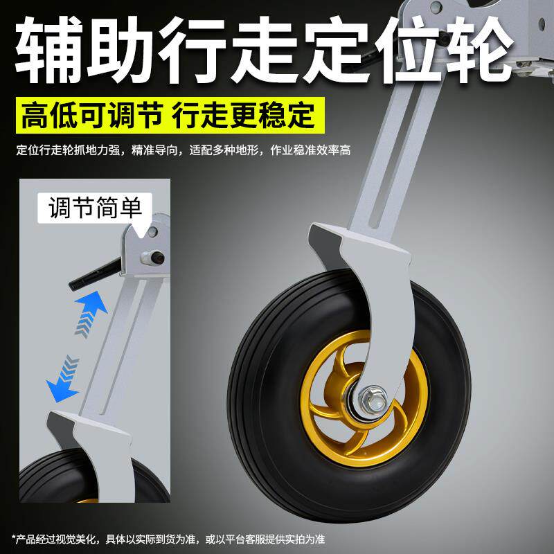 大蒜收获机收割机小白龙后置手推悬浮小型农用汽油锄蒜犁蒜新款