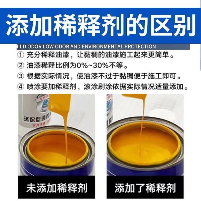油漆稀释剂通用型环保稀料溶解剂汽车漆金属漆涂料洗枪水清洗剂