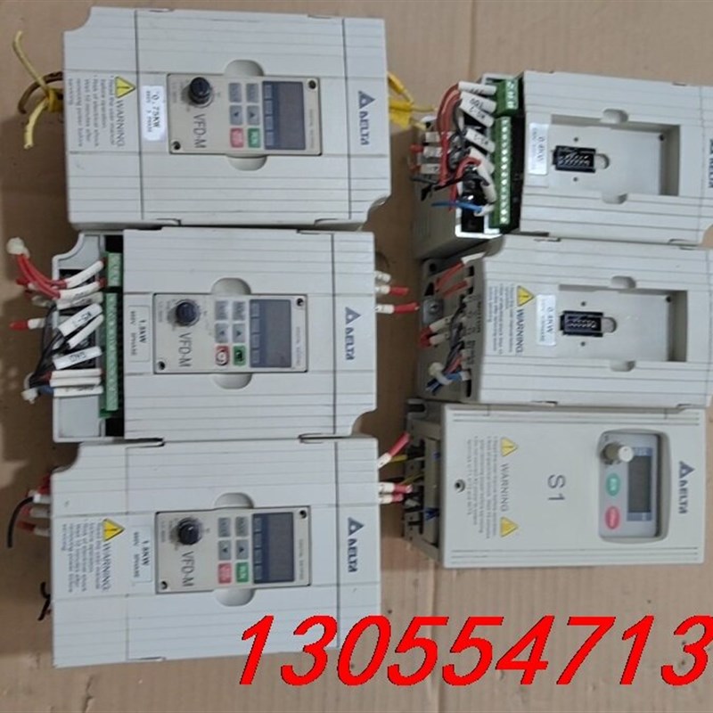 议价拆机台达变频器,实物拍摄,具体看图,0.4KW2台,0.2K