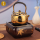 莺歌烧电陶炉家用四方小型煮茶电磁炉泡茶烧水炉禾器玻璃壶铁壶