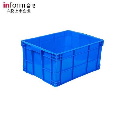 音飞INFORM周转箱收纳箱塑料箱物流箱500-250箱无盖外径560*420*2