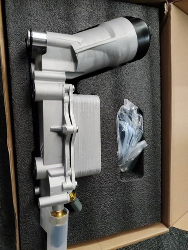 吉普大切诺基牧马人大捷龙酷威300c 3.6排量机油散热器改进全铝件