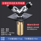 全铜洗衣机专用地漏防臭防溢水防虫三通全密封不反水阳台整体黄铜