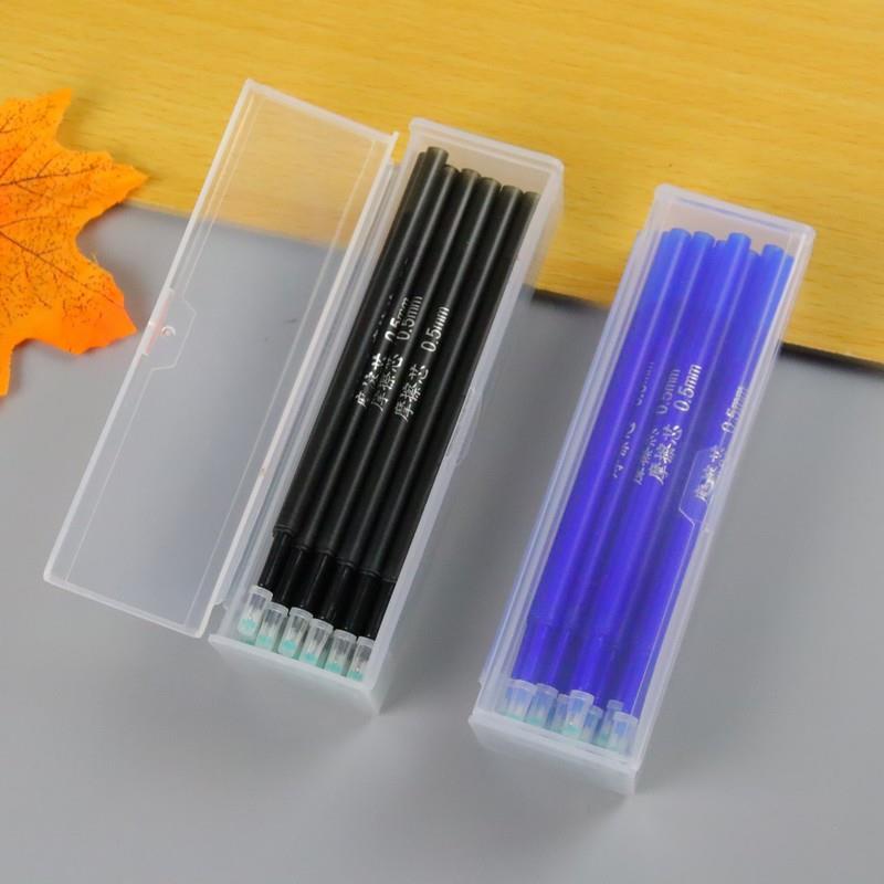 盒装可擦按动笔芯头摩易消塑料中性笔替芯热敏中性芯替换芯