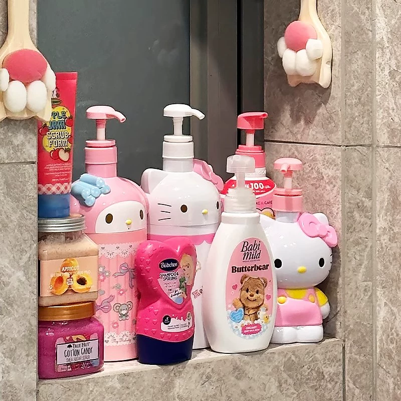 HelloKitty可爱按压分装瓶大容量