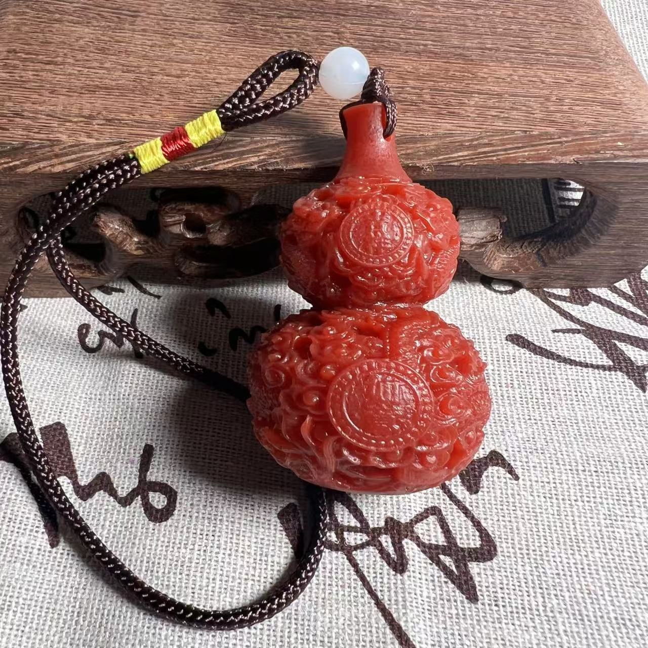 龙涎香手把件盘龙葫芦貔貅龙龟元宝车摆件挂件货源引流品今【大捡