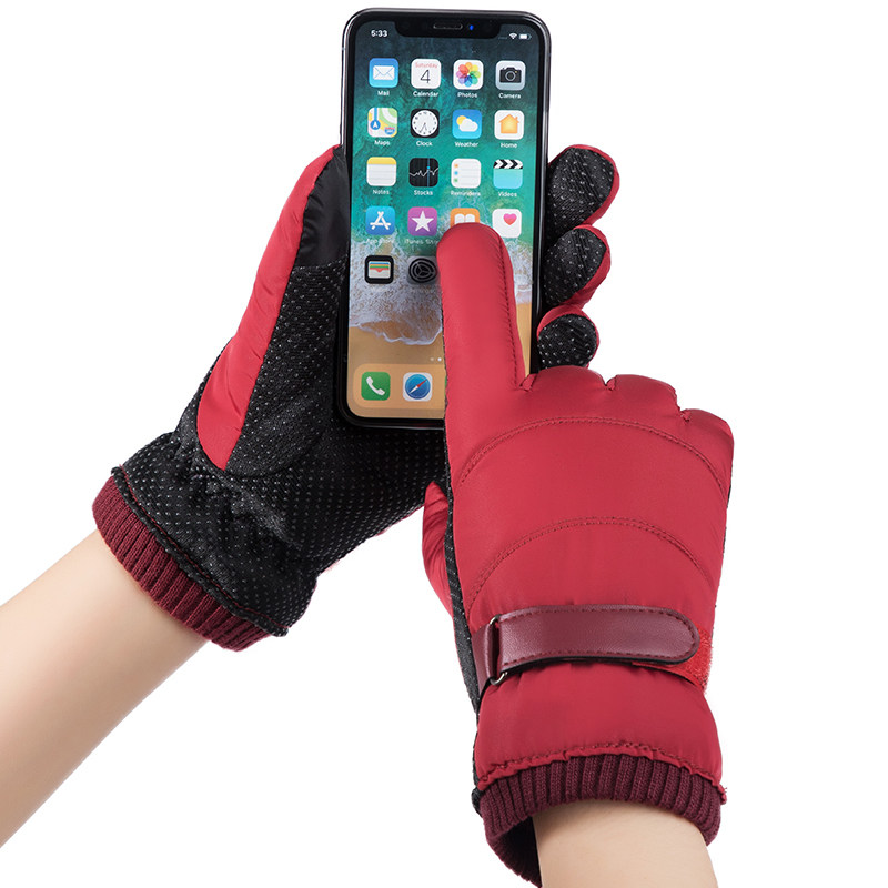 女防寒骑行加绒加厚户外