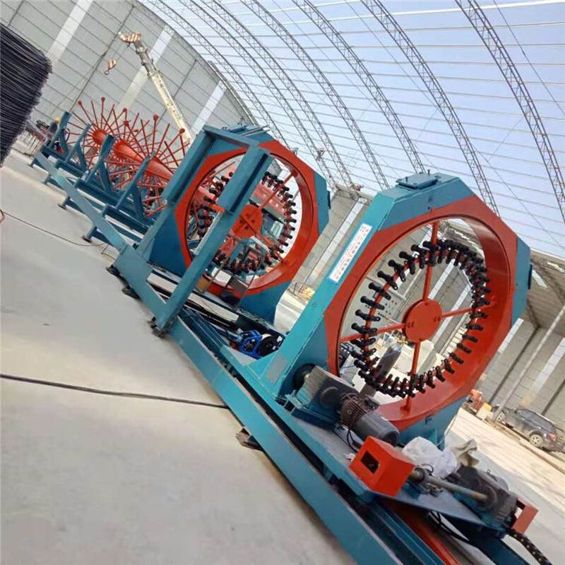 全自动钢筋笼滚焊机 智能钢筋焊笼机 桩基骨架设备钢筋滚焊机销售