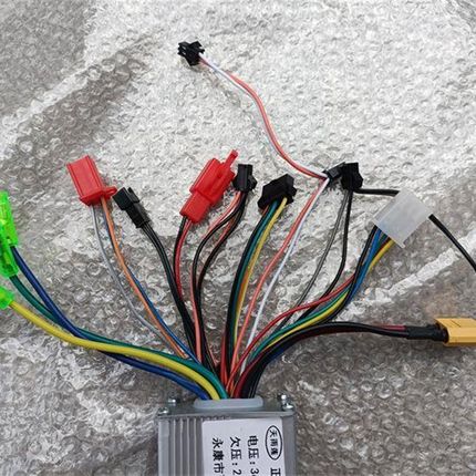 折叠电动滑板车专用36V 48V控制器和仪表天雨莲智能无刷电机 码表