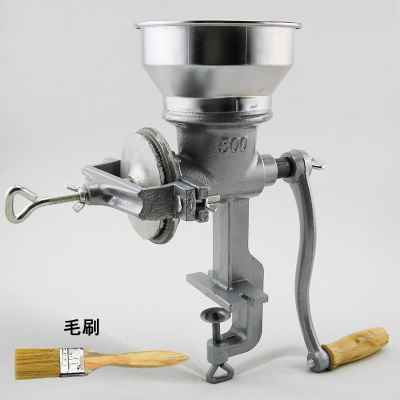 家用铸铁手动手摇磨粉机研磨器中材干磨粉碎五谷杂粮机咖啡磨豆机