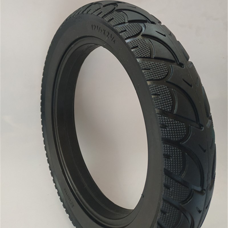 电动车真空胎实心胎自行车折叠车免充气轮胎12 1/2X2 1/4电动车胎